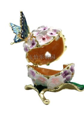 蝴蝶樱花团摆件柜台摆设品