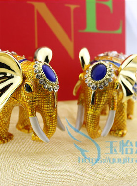 高档金属镇宅泰国开业送礼装饰品