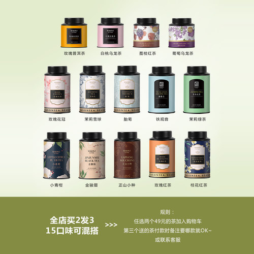 荔枝红茶果干红茶水果花果粒茶冷泡热泡办公室茶饮罐装送礼冷泡茶 - 图0