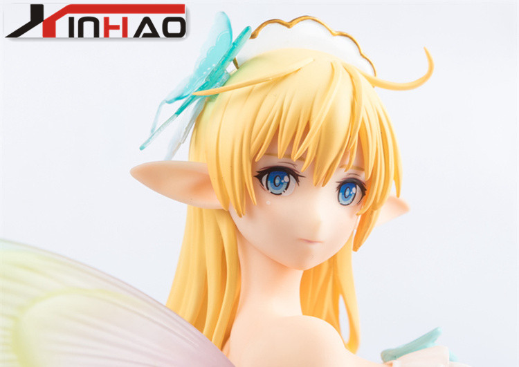 国产xinhao 妖精女王伊莱恩尹莱恩精灵女王蝴蝶娘1 5 手办