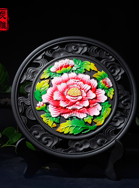 镂空富贵芙蓉活性炭乔迁工艺品