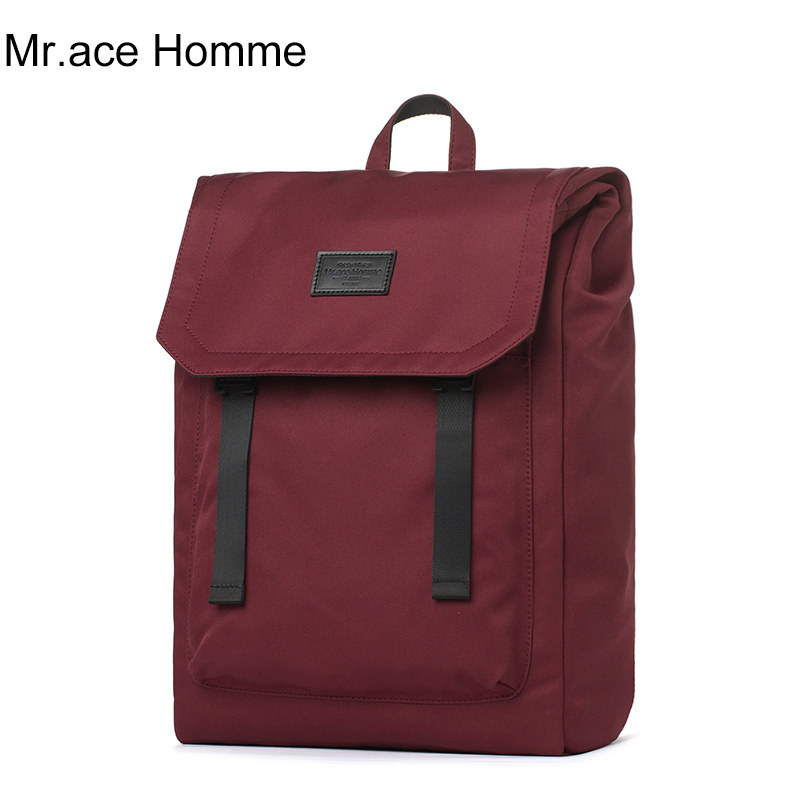 mr.ace homme女韩版大容量双肩包 mracehomme双肩背包