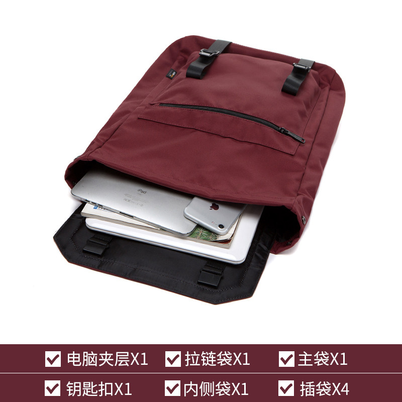 mr.ace homme女韩版大容量双肩包 mracehomme双肩背包