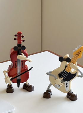 创意音乐盒吉他提琴八音盒生日礼物礼品客厅玄关桌面摆件装饰品