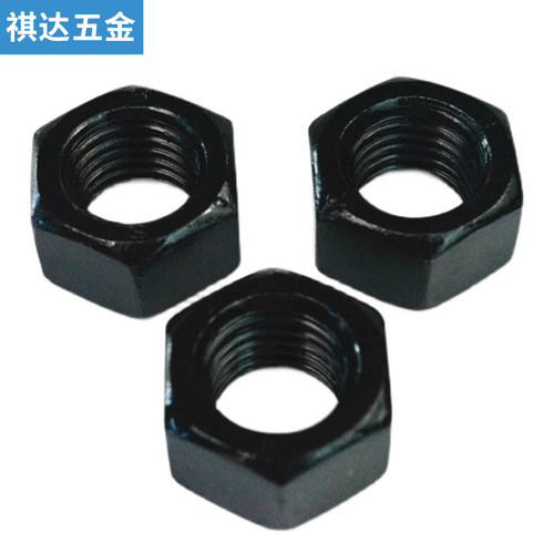 GB6170六角螺母8.8级发黑DIN934高强度螺帽10.9级M6M8M12M14~M64 - 图3