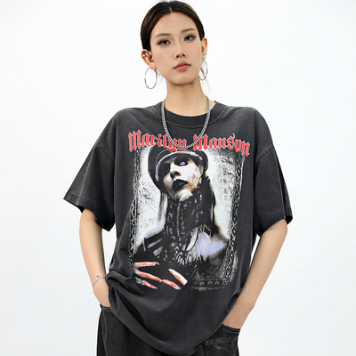 SAINTMASTERT恤印花短袖
