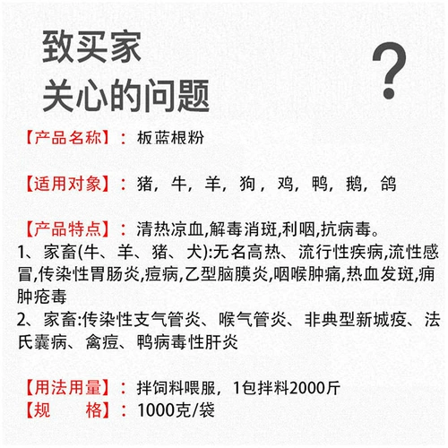 Порошок Beast Banlangen имеет простуду, лихорадку, жар, яд, свинину, укрытие, птицу и домашний скот.