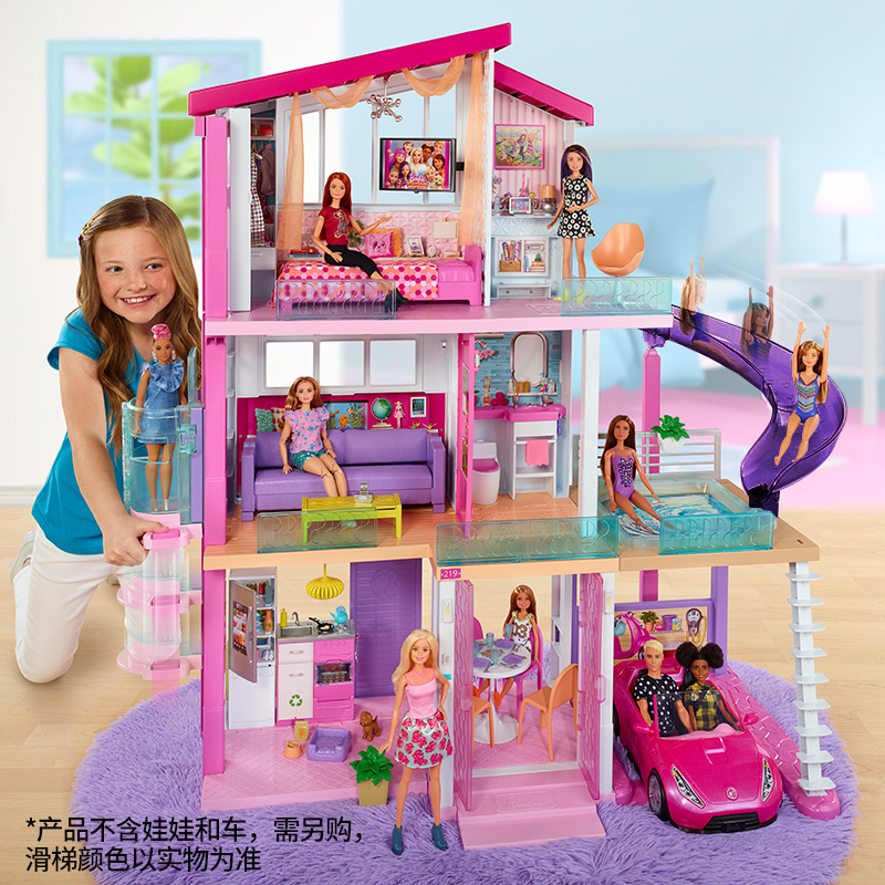 barbie big house set