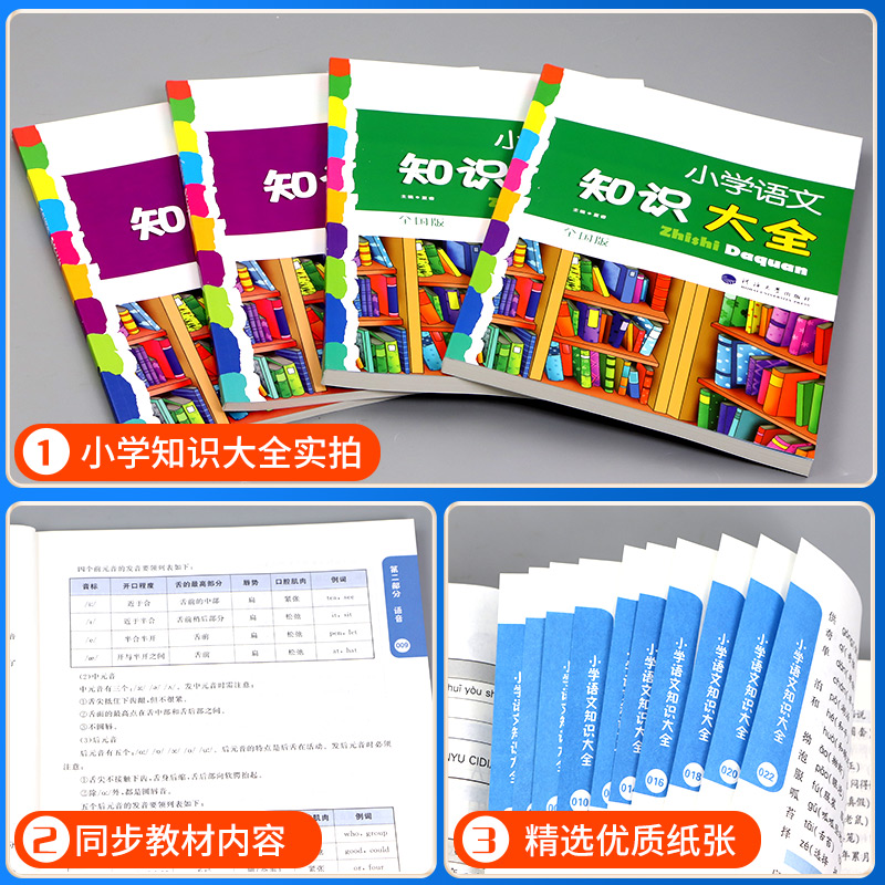 小学语文知识大全数学英语浙江专版人教版部编版全国版六年级基础知识手册大集结升学夺冠小升初资料包词语积累手册专项训练集锦-图3