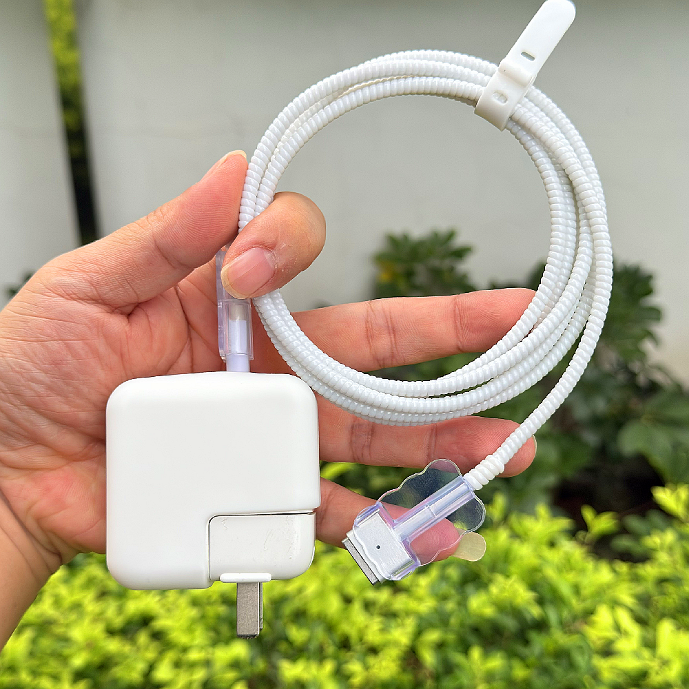 苹果Macbook Air电源保护套M3 M4电脑30W 35W 61W 70W数据线绕绳,淘宝优惠券,粉丝福利购,淘宝优惠卷