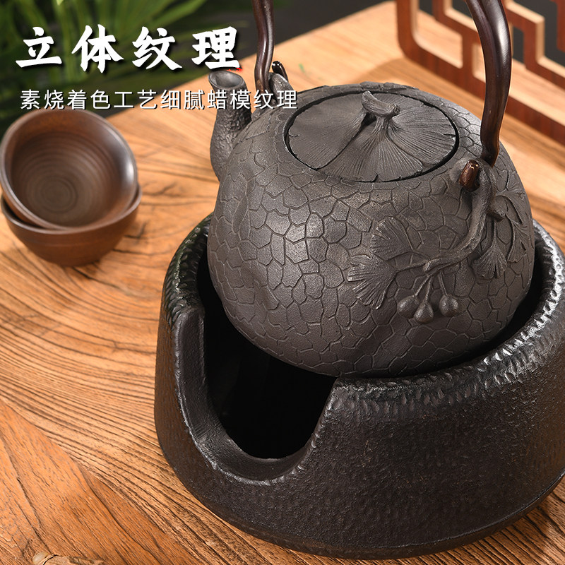家用煮茶炉围炉煮茶大火钵伍德碳炉铸铁碳炉户外炭火烧水铸铁火炉,淘宝优惠券,粉丝福利购,淘宝优惠卷