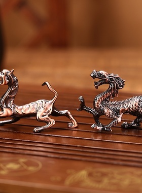 四圣兽金属祝福金属工艺品