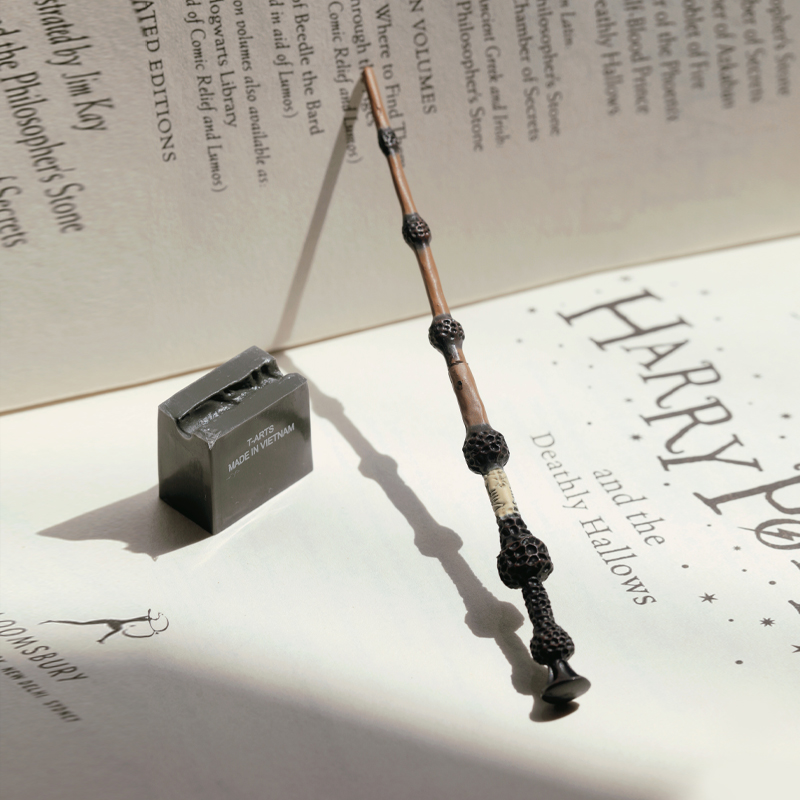 日本正版多美TOMY 哈利波特魔法棒扭蛋 魔法之权杖微缩道具摆件 - 图1