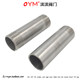 201/304/316 Stainless steel polished surface pipe single and double head outer wire threaded water pipe connection 100mm long head teeth
