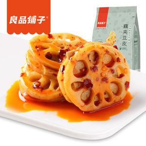 良品铺子藕夹豆皮150gx2袋
