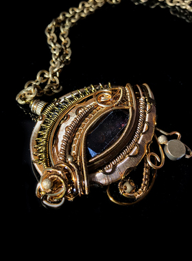 荷鲁斯之眼项链超七水晶