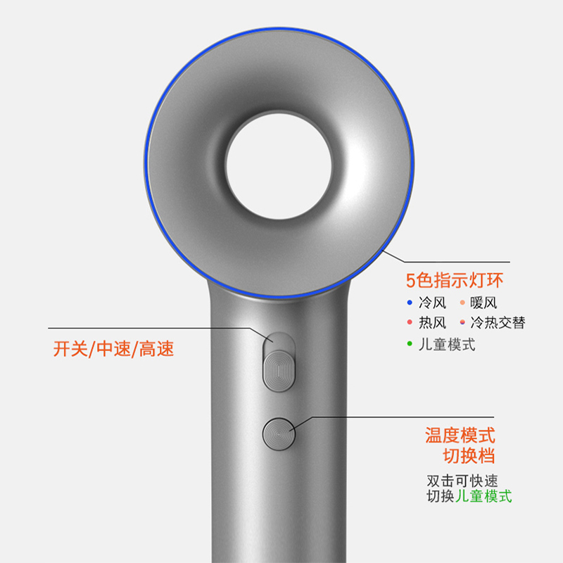 Matias玛修狮HD-02 Pro负离子高速吹风机酒店家用 大风力电吹风筒