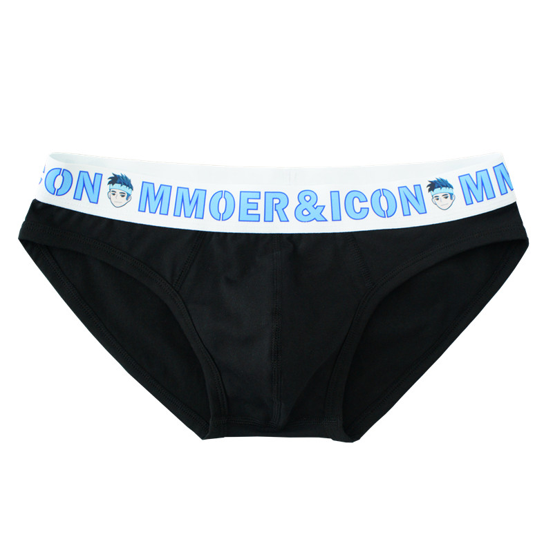 男士内裤 平角裤纯棉低腰性感简约U凸三角底裤舒适四角白色短裤头,淘宝优惠券,粉丝福利购,淘宝优惠卷