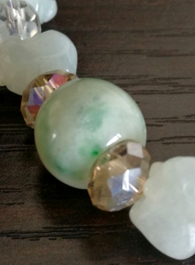 齐舒康正品托玛琳天然发财猪手链