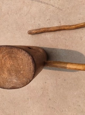 卖豆腐民俗木货郎摆设复古怀旧