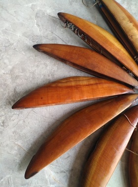 梭子怀旧织布民俗木老物件