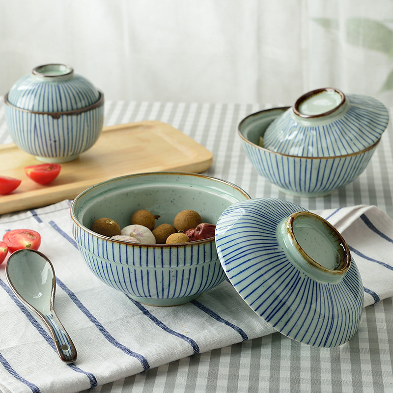 三分烧原创日式陶瓷餐具创意盘一人食盖碗子釉下彩冷菜盘家用饭盘,淘宝优惠券,粉丝福利购,淘宝优惠卷