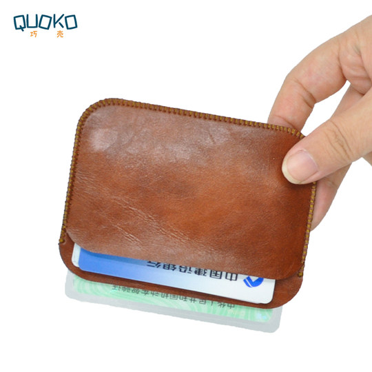 Male driver's license card bag horizontal simple women's bus