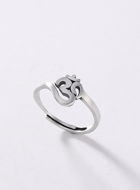 梵文设计复古工艺开口女款小清新