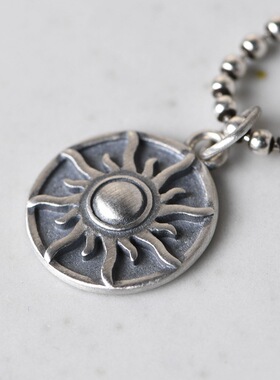 银饰品DIY手串挂件太阳花