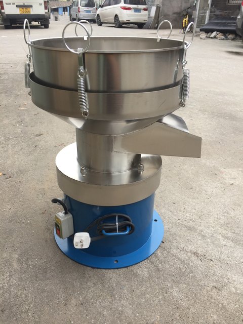 Large industrial vibration screening powder machine Soy milk slag machine
