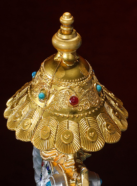 吉祥大藏禅饰八宝佛前合金摆件