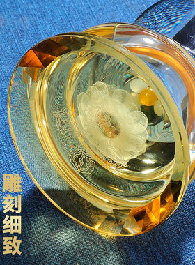 水晶装藏民族用品19cm密宗舍利塔