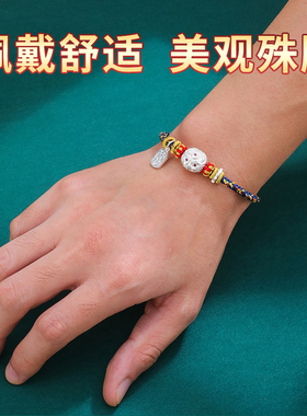 男女s925银民族风金刚结