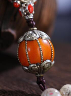 藏式星月菩提念珠108颗