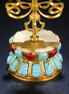 文殊剑摆件密宗黄铜宝剑藏式供佛