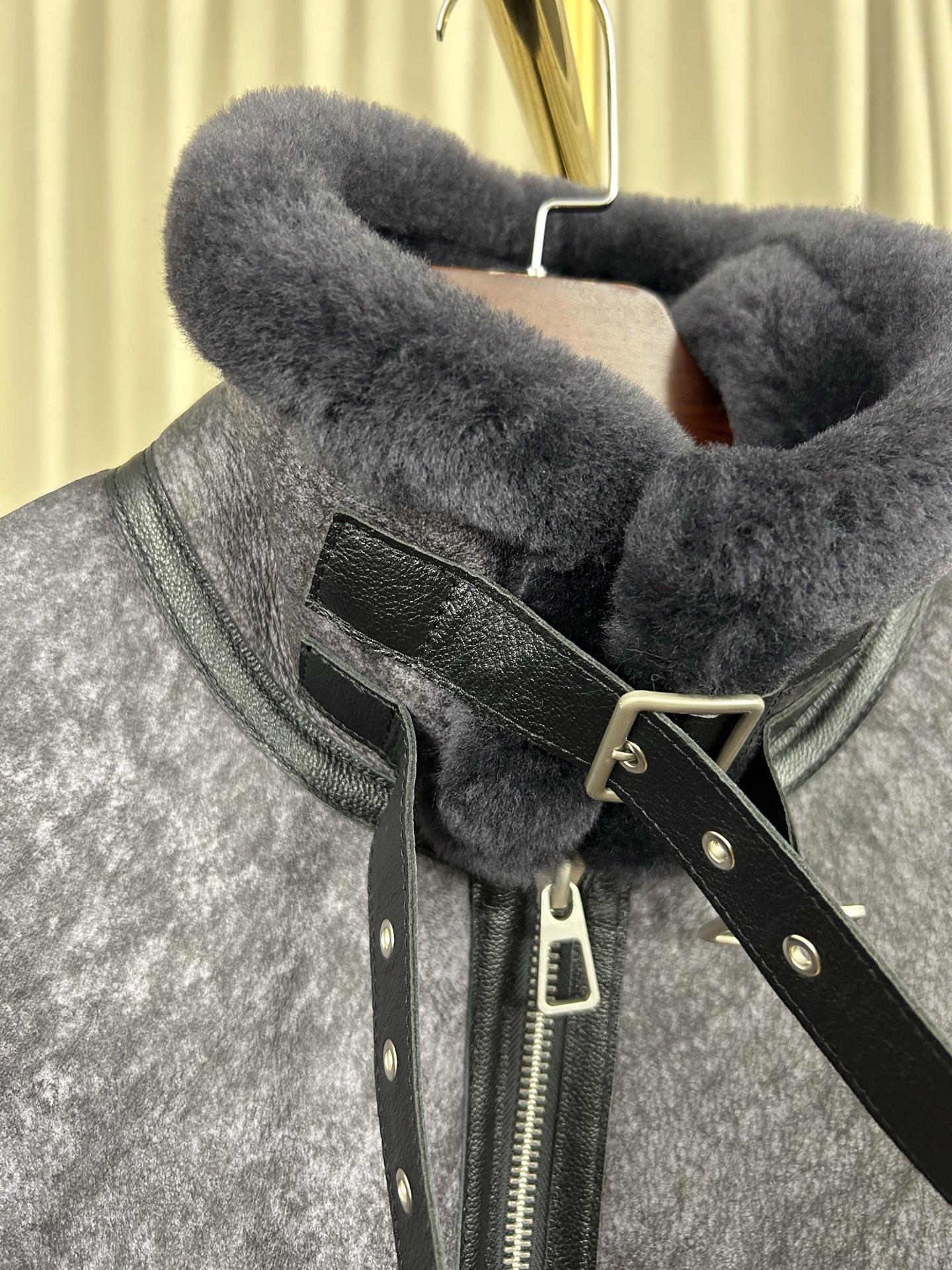 加厚翻领土耳其进口原生态皮毛一体男夹克机车真皮皮衣皮草外套潮,淘宝优惠券,粉丝福利购,淘宝优惠卷