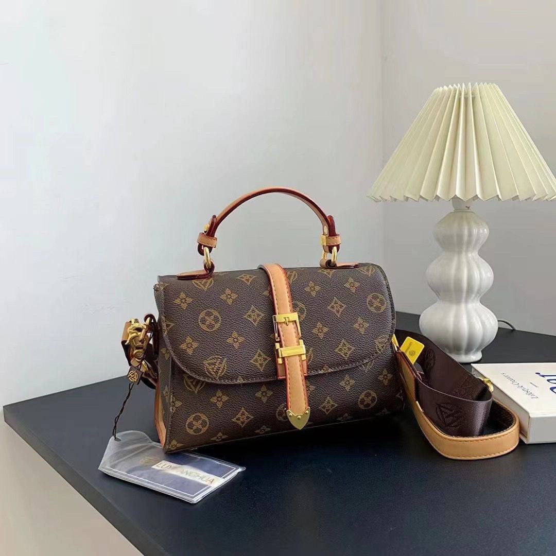 路易芳华新款托特包高品质时尚定制百搭斜挎单肩女包大容量质感包,淘宝优惠券,粉丝福利购,淘宝优惠卷