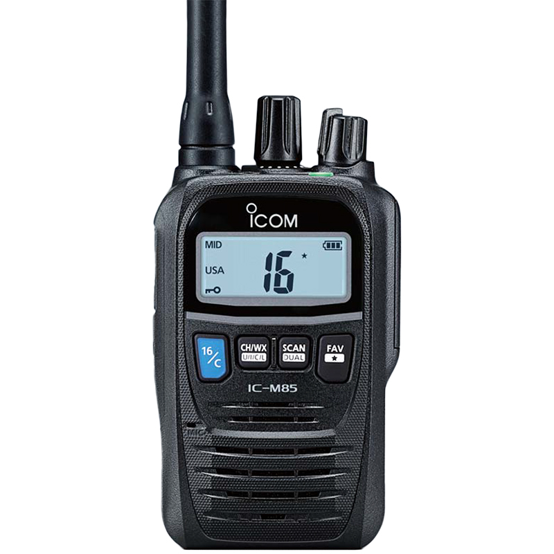 ICOM 艾可慕 IC-M85UL 本安型防爆手持对讲机 VHF 甚高频海事电台 - 图3