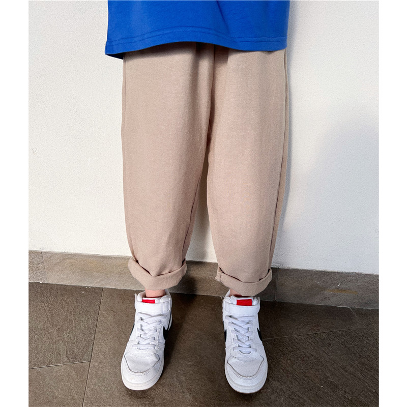 童妈定制男女童韩版宽松竹节棉麻萝卜薄透气防蚊裤长裤夏季休闲裤,淘宝优惠券,粉丝福利购,淘宝优惠卷