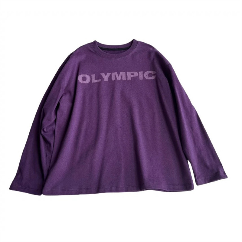 童童妈定制男女童粉紫色纯棉韩版宽松字母简约舒适长袖T恤春秋装,淘宝优惠券,粉丝福利购,淘宝优惠卷