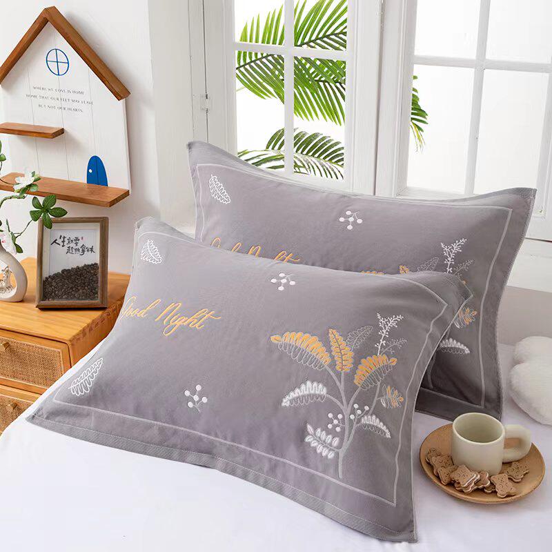 三层纱布大人的枕巾一对两条装52*78成人枕巾棉卡通吸汗棉枕头巾,淘宝优惠券,粉丝福利购,淘宝优惠卷