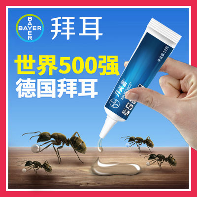 德国拜耳进口蚂蚁药灭蚁饵剂除杀红蚂蚁小黑蚁神器家用室内一窝端 虎窝淘