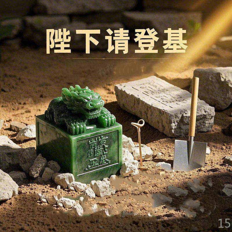 玩具挖掘手工儿童 diy 帝国传国玉玺秦始皇印章盲盒考古,淘宝优惠券,粉丝福利购,淘宝优惠卷