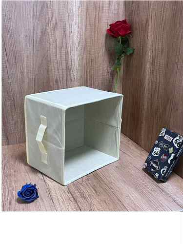 家用日式衣物收纳盒 玩具杂物储物箱 抽屉格子柜整理箱26 24 19CM - 图0