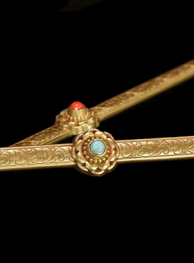 甘露勺纯铜圆勺子供奉用品家用