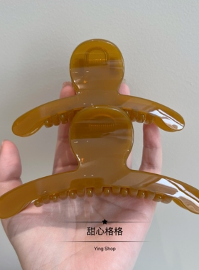 芥末黄太好看了~高质量章鱼抓夹