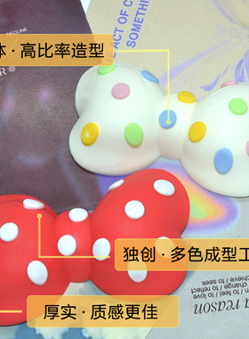 蝴蝶结洞洞鞋配件卡扣创意可爱卡通立体DIY鞋扣花扣可拆卸装饰品