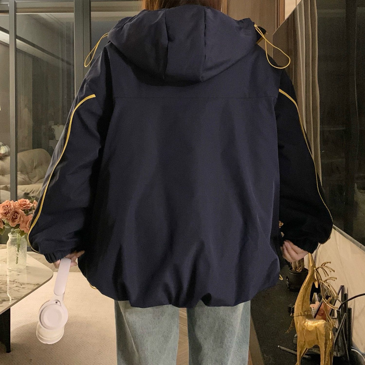 胖MM大码女装2025年冬季新款棉衣宽松帅气休闲减龄夹克棉服外套潮,淘宝优惠券,粉丝福利购,淘宝优惠卷