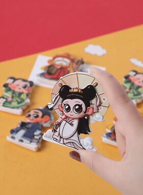 杭州西湖白娘子许仙冰箱贴旅游纪念品生日送妈妈七夕情人节礼物