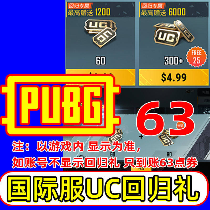 pubg国际服PUBG国际服UC点券代充通行证 无需上号